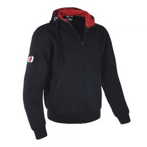 Oxford textieljas V Hoody zwart - 179,95